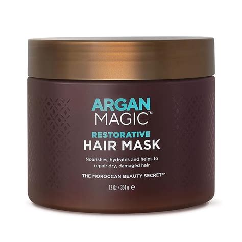 Achieve Soft, Silky Hair with Argan Magic Restorative Hair Mask